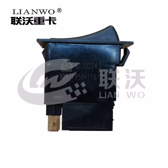 Sinotruk HOWO Truck Trailer Parts Exhaust Brake Switch Wg9719584116